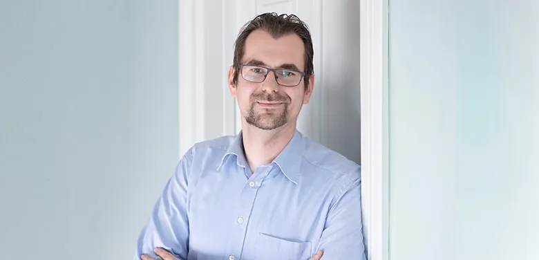Portrait von Jan Patten, Leiter Entwicklung und Services bei Sven Mahn IT
